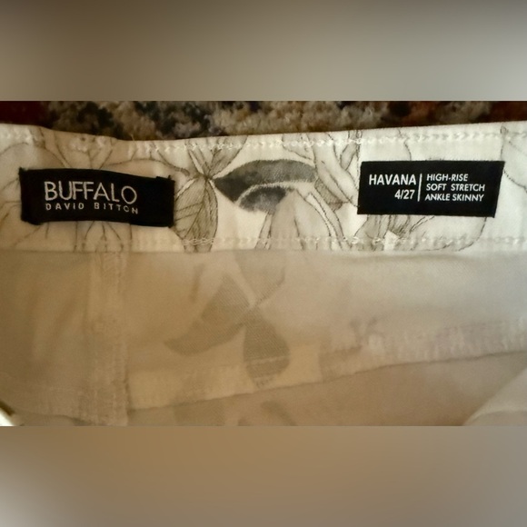 Buffalo David Bitton Havana High Rise Soft Stretch Ankle Skinny Pants 4/27 NWT - Picture 5 of 9